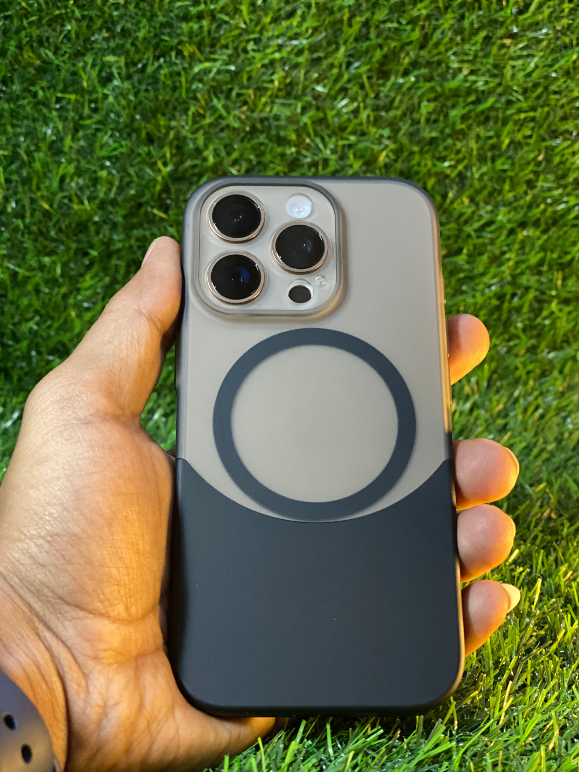 Trendy Zone® Magnetic Duel ton Grip Case